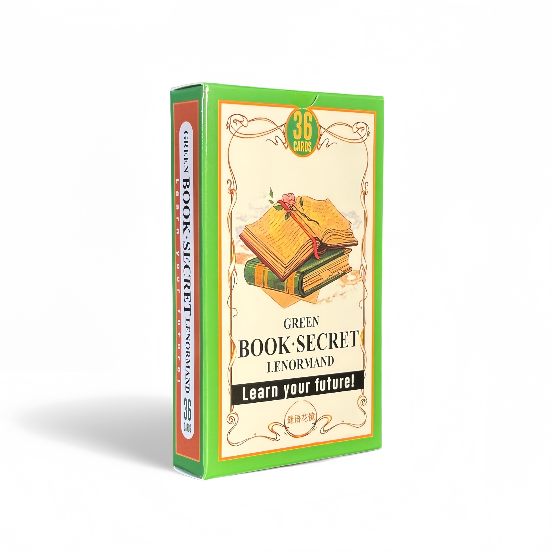 Tarot Cards Deck With Guidebook - Карты Оракула Ленорман «Зеленая книга секретов»,