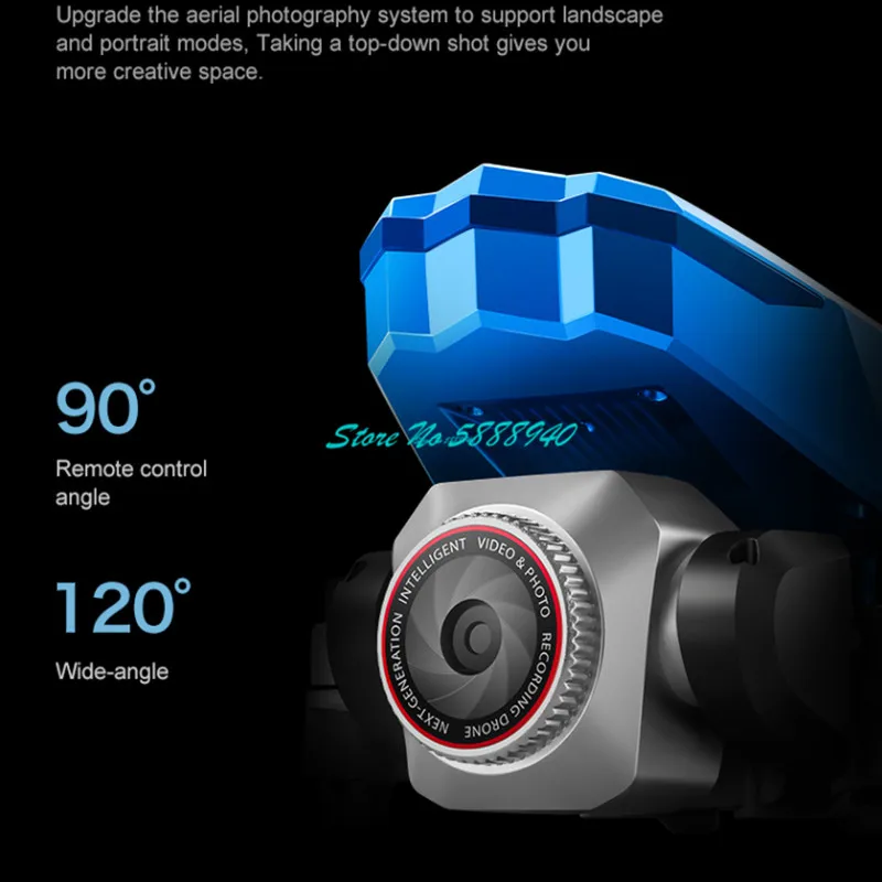 Умный бесщеточный дрон с функц – обзор и цена Fpv Brushless Rc Drone 4K