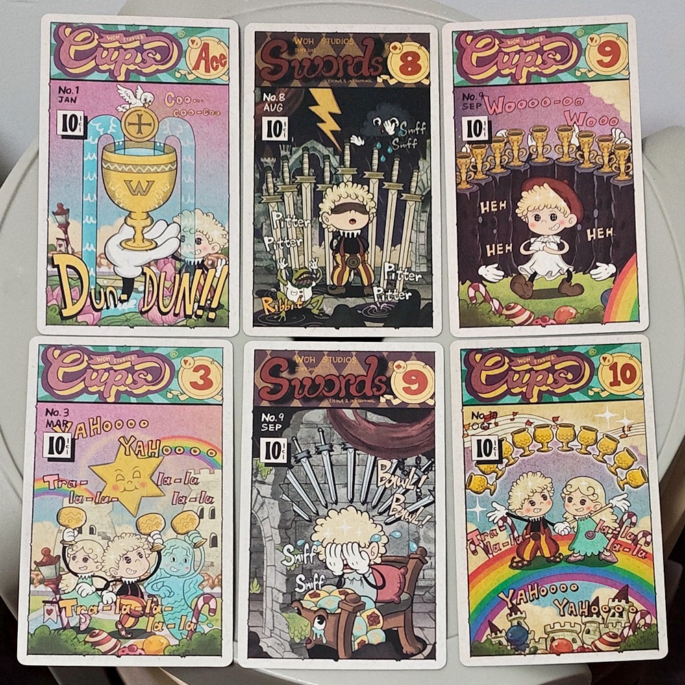 Винтажная колода карт Таро «Ре – обзор и цена Tarot Cards Deck With Guidebook