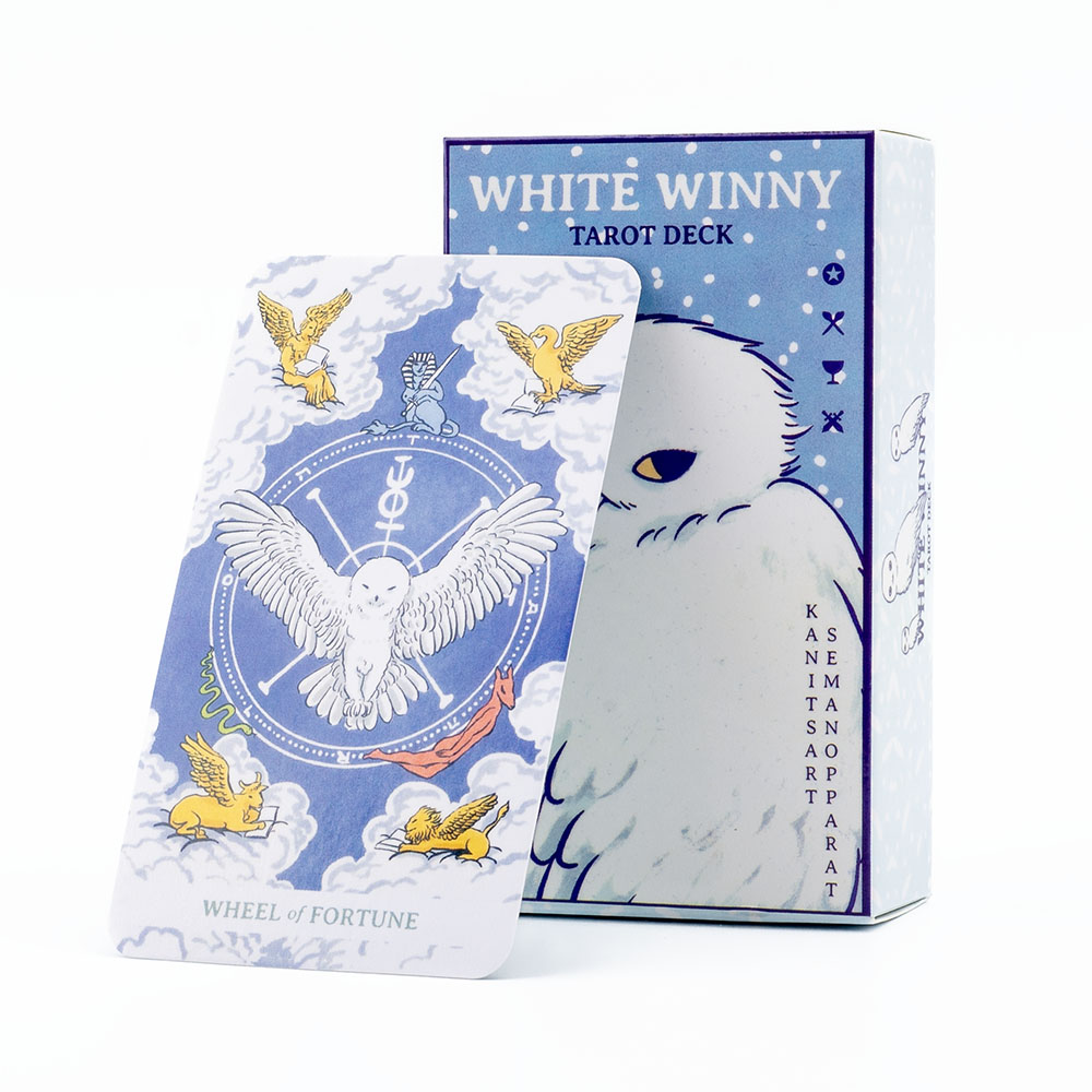 Колода карт White Winny Tarot, – обзор и цена Tarot Cards Deck With Guidebook