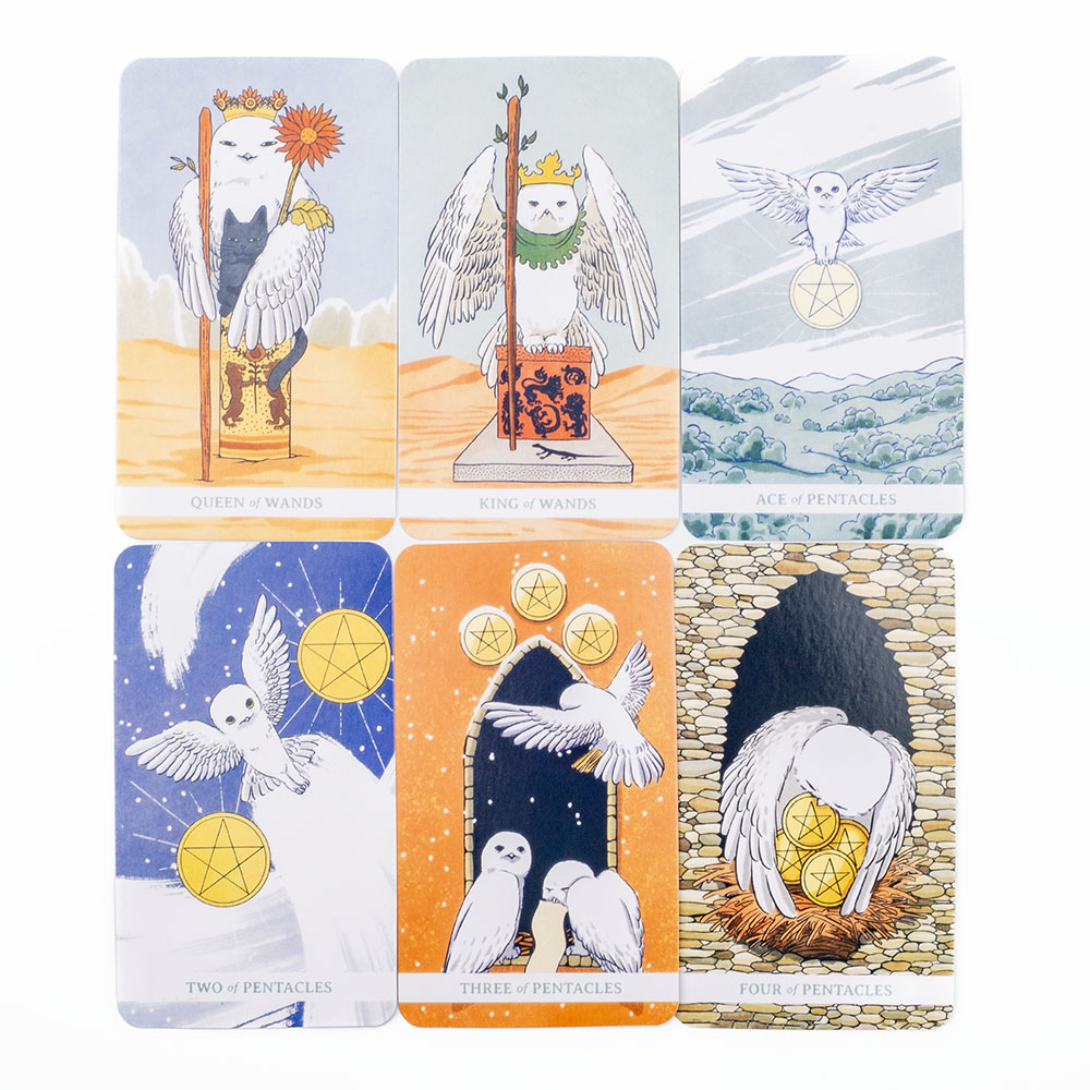 Колода карт White Winny Tarot, – обзор и цена Tarot Cards Deck With Guidebook