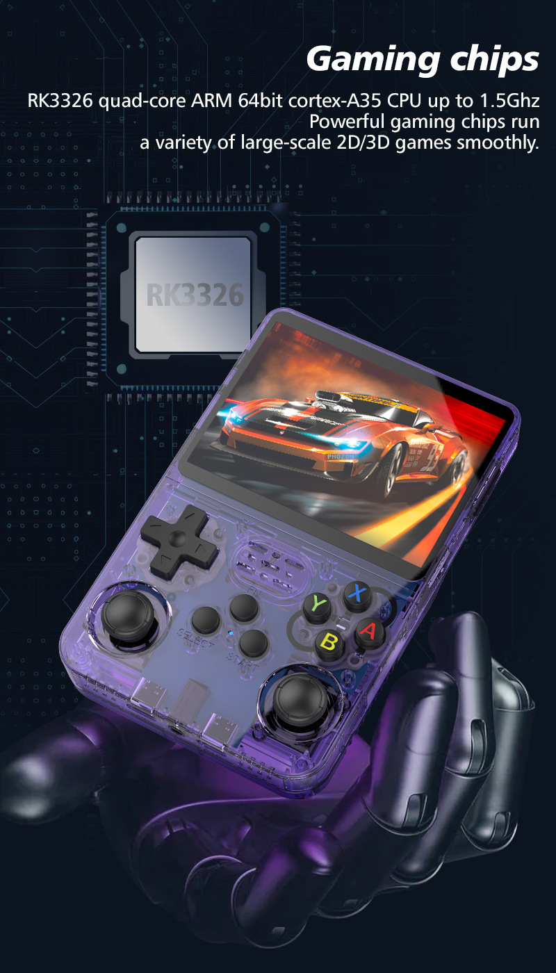 R36S ретро портативный игровой – обзор и цена Retro Handheld Game Console R36S